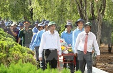 Entierran restos de combatientes vietnamitas caídos en Cambodia