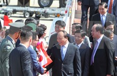 Primer ministro de Vietnam llega a Japón