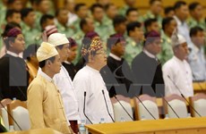 Clausuran primera sesión del nuevo parlamento de Myanmar