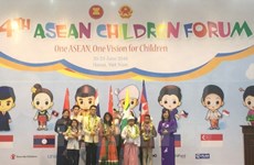 Inauguran IV Foro de los Niños de la ASEAN en Hanoi