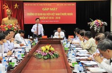 Destacan contribución del sector diplomático vietnamita a logros nacionales
