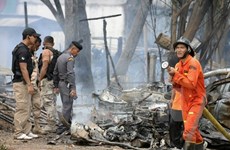 Dos lesionados en un atentado con bomba en Tailandia