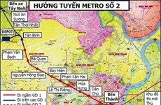 Aceleran proyecto de metro en Ciudad Ho Chi Minh