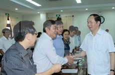 Presidente de Vietnam exhorta a Phu Yen a impulsar avance industrial