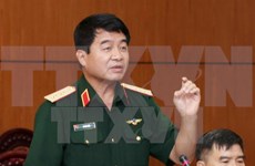 Visita Vietnam delegación de oficiales de Fuerzas de Autodefensa de Japón