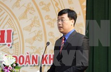 Vicepresidente laosiano recibe a delegación juvenil vietnamita