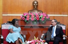 Presidente del Frente de Patria resalta aportes a Vietnam de Victoria Kwakwa