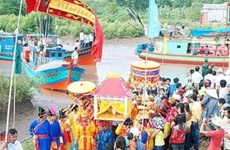 Festival “Nghinh Ong” reconocido como patrimonio cultural intangible nacional