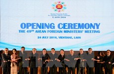 Cancilleres de ASEAN expresan profunda preocupación ante asunto del Mar del Este