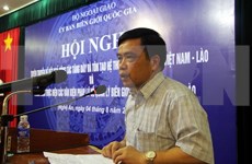 Nuevos sistemas de hitos fronterizos Vietnam-Laos