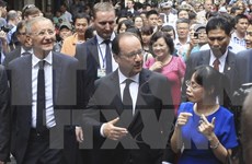 Visita de Hollande a Vietnam acapara prensa francesa
