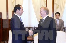 Recibe presidente de Vietnam a embajador canadiense