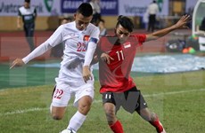 Vietnam empata con Singapur en estreno de campeonato de fútbol sub-19