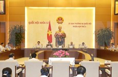 Comité Permanente de Parlamento de Vietnam inicia tercera sesión