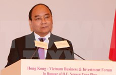 Premier asiste a Foro de Negocios e Inversión Vietnam- Hong Kong
