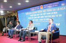 Foro de negocios destaca las perspectivas de cooperación Vietnam- Rusia