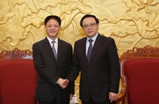 Delegación del Partido Comunista de China visita Vietnam