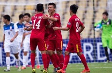 Fútbol sub 16 de Vietnam avanza a cuartos de final de campeonato asiático