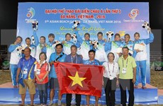 Concluyen en Vietnam Juegos Asiáticos de Playa