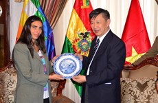 Delegación del Partido Comunista de Vietnam visita Bolivia