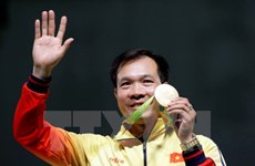 Hoang Xuan Vinh mantiene primer lugar en ranking mundial de pistola de aire