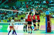 Clausuran torneo internacional de voleibol femenino en Ha Nam