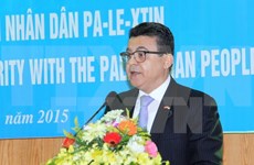 Presidente vietnamita reitera el apoyo a la causa palestina
