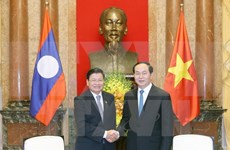 Presidente de Vietnam pide más condiciones favorables para proyectos con Laos