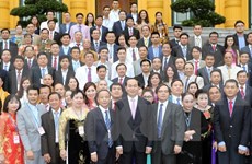 Presidente de Vietnam elogia rol de PYMES en economía nacional