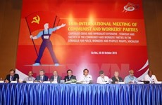 Clausuran XVIII Encuentro Internacional de Partidos Comunistas y Obreros