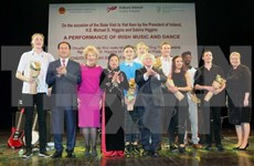 Programa artístico marca vigésimo aniversario de la amistad Vietnam -Irlanda