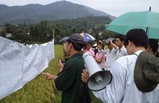 JICA inspecciona proyecto de desarrollo rural financiado por AOD en Vietnam
