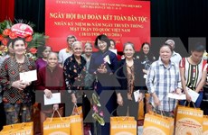 Vicepresidenta vietnamita asiste a fiesta de unidad nacional