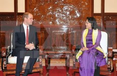 Reino Unido es socio importante de Vietnam, dice vicepresidenta 