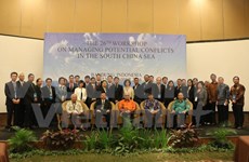 Celebran en Indonesia seminario sobre manejo de conflictos posibles en Mar del Este