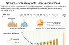 [Infografía] Vietnam alcanza importantes logros demográficos