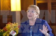 Presidenta chilena aprecia papel de Vietnam como país anfitrión del APEC 2017
