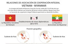 [Infografía] Relaciones de asociación de cooperación integral Vietnam-Myanmar