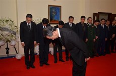 [Fotos] Efectúan en Camboya acto homenaje dedicado al  presidente vietnamita Tran Dai Quang