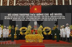 [Foto] Realizan honras fúnebres a Do Muoi, exsecretario general del Partido Comunista de Vietnam 