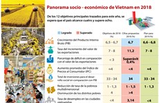 [Infografía] Panorama socio - económico de Vietnam en 2018
