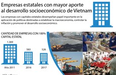 [Infografía] Empresas estatales con mayor aporte al desarrollo socioeconómico de Vietnam 