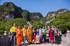 Elogian delegados internacionales al Día de Vesak de la ONU las bellezas naturales de Vietnam