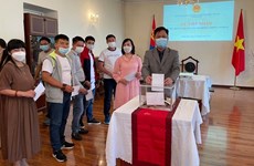 Vietnamitas en Mongolia respaldan lucha contra COVID-19 en país de origen