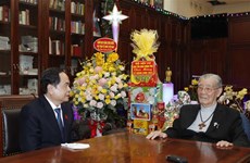Vicepresidente del Parlamento vietnamita felicita a creyentes cristianos por Navidad