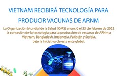 Vietnam recibirá tecnología para producir vacunas de ARNm 