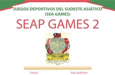 Los II Juegos Deportivos del Sudeste Asiático