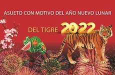 Asueto con motivo del Año Nuevo Lunar del Tigre 2022