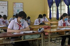 Casi todos alumnos en Hanoi retornaron a escuelas