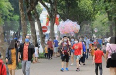 Reapertura de espacio peatonal de Hanoi recibe gran acogida